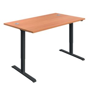 Serrion SM Sit/Stand Height Adjustable Desk 1200x800 Bch KF822741
