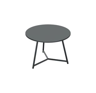 Jemini Trinity Low Table 800x800x435mm Black/Black KF823575