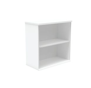 Astin Bookcase 1 Shelf 800x400x816mm Arctic White KF823797