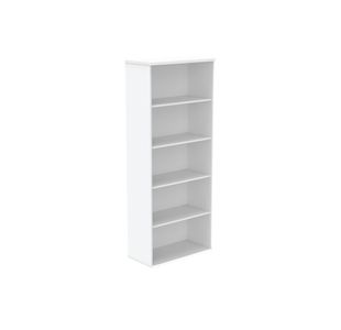 Astin Bookcase 4 Shelves 800x400x1980mm Arctic White KF823827