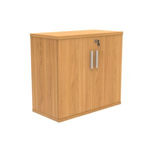 Astin 2 Door Cupboard Lockable 800x400x730mm Norwegian Beech KF823889