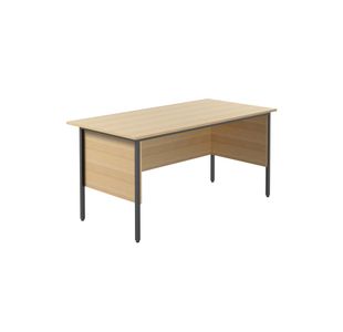 5 Star Modara Rectangular Desk 1500x750x730mm Oak KF838370
