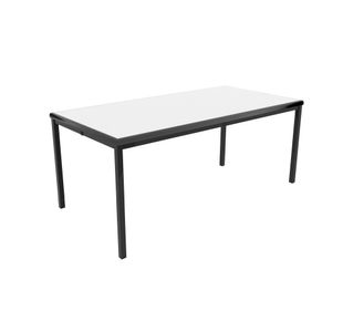 Jemini Titan Multipurpose Classroom Table 1200x600x590mm Grey/Black KF882419