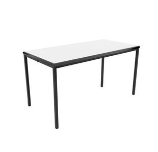 Jemini Titan Multipurpose Classroom Table 1200x600x710mm Grey/Black KF882423