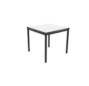 Jemini Titan Multipurpose Classroom Table 600x600x590mm Grey/Black KF882431