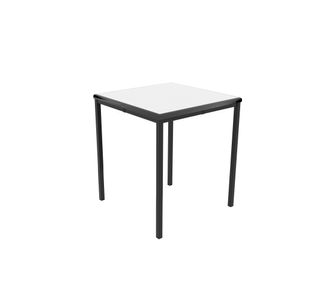 Jemini Titan Multipurpose Classroom Table 600x600x710mm Grey/Black KF882435
