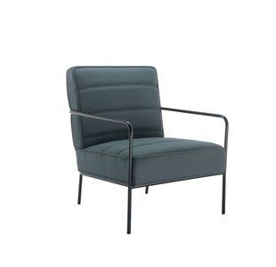 Jemini Wire Frame Reception Armchair 620x880x830mm Grey KF90472