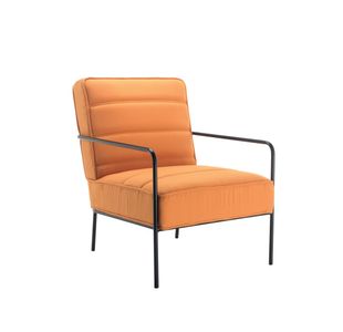 Jemini Wire Frame Reception Armchair 620x880x830mm Mustard KF90477