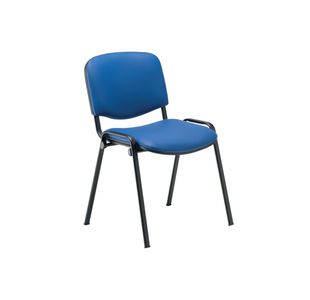Jemini Ultra Multipurpose Stacking Chair 532x585x805mm Blue Polyurethane KF90556
