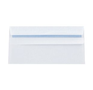 Q-Connect DL Envelopes Wallet Self Seal 120gsm White (Pack of 1000) 81414