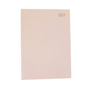 Desk Diary 2 Day Per Page A4 Soft Beige 2027 FS669238