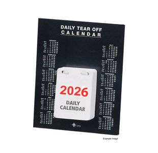 Daily Tear Off Desk Calendar 2026 KFDTO26