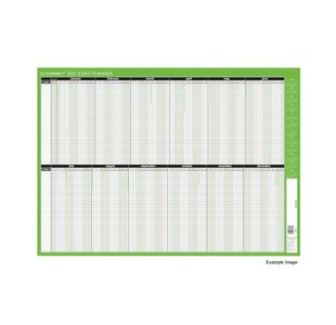 Q-Connect Staff Planner Mounted 2027 KFSPM27