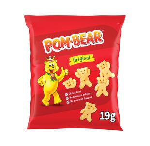 Pom-Bear Original Potato Crisps 19g Pack of 36 09079