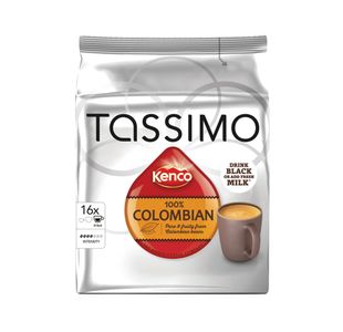 Tassimo Kenco Columbian Coffee 16 Pods x5 Pack of 80 4031515