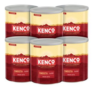 Kenco Smooth Instant Coffee Case Deal 750g (Pack of 6) 4032075