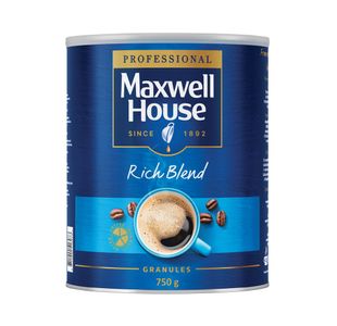 Maxwell House Coffee Granules 750g Tin Rich Blend 4032034