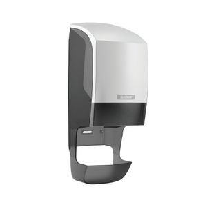 Katrin System Toilet Roll Dispenser with Core Catcher White 77465