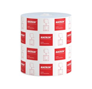 Katrin Basic System Towel M 1-Ply Blue (Pack of 6) 460218