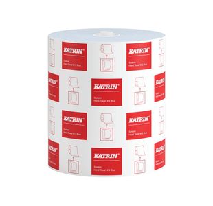 Katrin Classic System Hand Towel M2 2-Ply Blue (Pack of 6) 460263