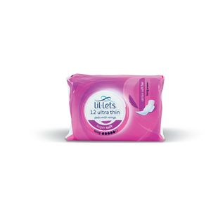 Lil-Lets Supersoft Sanitary Pads Long Ultra with Wings x12 (Pack of 24) 94LSPLO-CH