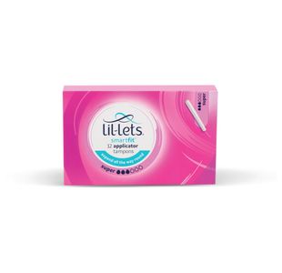 Lil-Lets Cardboard Applicator Tampons Super x12 (Pack of 24) 91CBAPP3