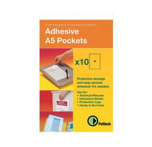 Pelltech Maxi Pocket A5 (Pack of 10) PLL25544