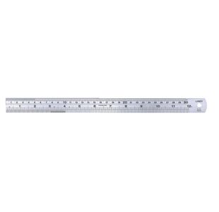 Linex Heavy Duty Ruler 30cm Stainless Steel LXESL30