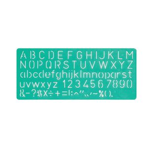 Linex Lettering Stencil Set 10/20/30mm (Pack of 3) LXG8500S