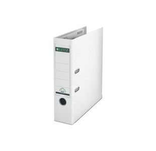 Leitz 180 Lever Arch File Poly 80mm A4 White (Pack of 10) 10101001