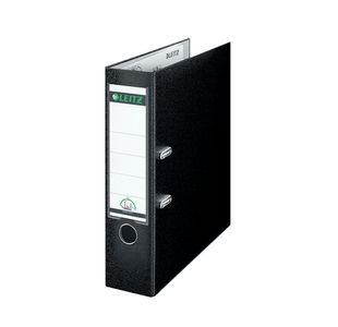 Leitz 180 Lever Arch File Poly 80mm A4 Black (Pack of 10) 10101095