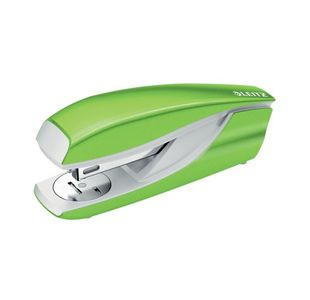Leitz NeXXt WOW Half Strip Metal Office Stapler 30 Sheet Green - 55021054
