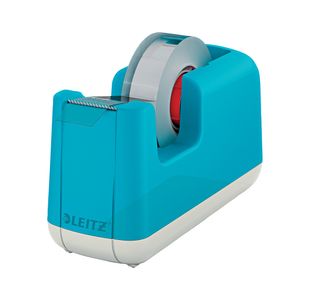 Leitz Cosy Tape Dispenser with Tape Heavy Base Calm Blue 53670061