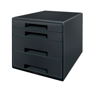 Leitz Recycle 4 Drawer Cabinet Black 53720095