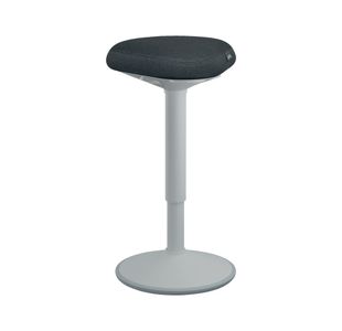 Leitz Ergo Active Standing Stool Light Grey 65450085