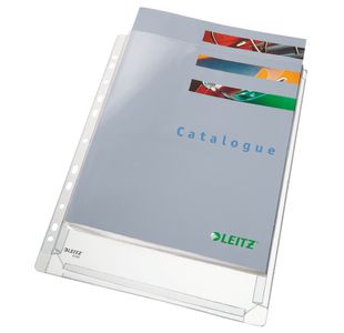 Leitz Premium Expanding Pocket A4 PVC 170 Micron Transparent (Pack 5) - 47563003