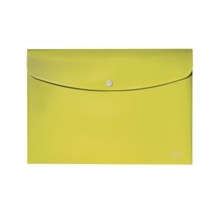 Leitz Recycle Document Wallet Plastic A4 Yellow (Pack of 10) 46780015