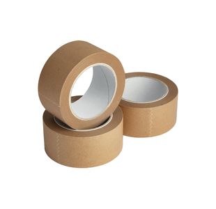 Paper Tape Self Adhesive 48mmx50m Buff Barcoded (Pack of 6) SAP5050BV