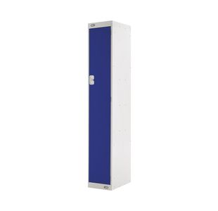 Single Compartment Locker 300x300x1800mm Blue Door M12211GUCF00