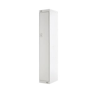 Single Compartment Locker 300x300x1800mm Light Grey Door M12211GUGU00