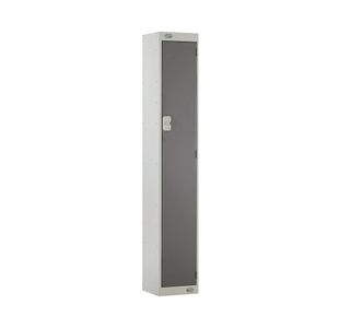 Single Compartment Locker 300x300x1800mm Dark Grey Door M12211GUHY00