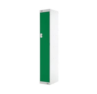 Single Compartment Locker 300x300x1800mm Green Door M12211GUPD00
