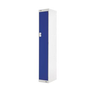 Single Compartment Locker 300x450x1800mm Blue Door M12511GUCF00