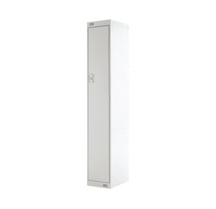 Single Compartment Locker 300x450x1800mm Light Grey Door M12511GUGU00