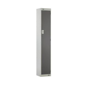 Single Compartment Locker 300x450x1800mm Dark Grey Door M12511GUHY00