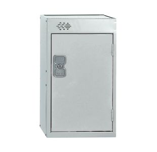 One Compartment Quarto Locker 300x300x511mm Light Grey MQ2211GUGU00