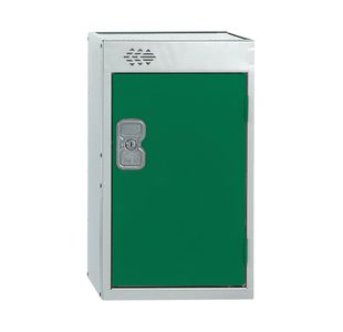 One Compartment Quarto Locker 300x300x511mm Green Door MQ2211GUPD00
