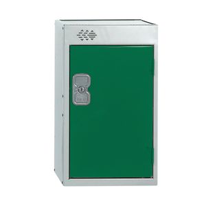 One Compartment Quarto Locker 300x450x511mm Green Door MQ2511GUPD00