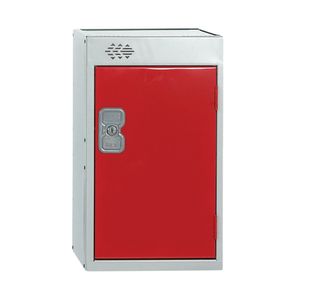 One Compartment Quarto Locker 300x450x511mm Red Door MQ2511GURD00