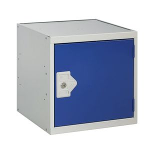 One Compartment Cube Locker 300x300x300mm Blue Door QU1212A01GUCF